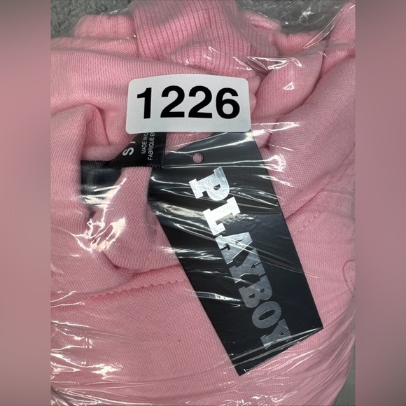 Playboy Bunny Set Pink Hoodie Sweatshirt/Sweat Pants Women’s S NWT - Picture 16 of 16